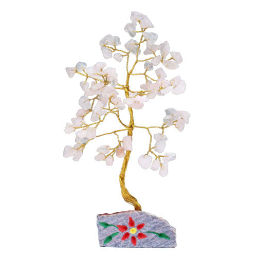 Rose Quartz Crystal Tree
