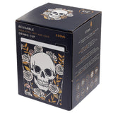 Skulls & Roses Stainless Steel Travel Cup