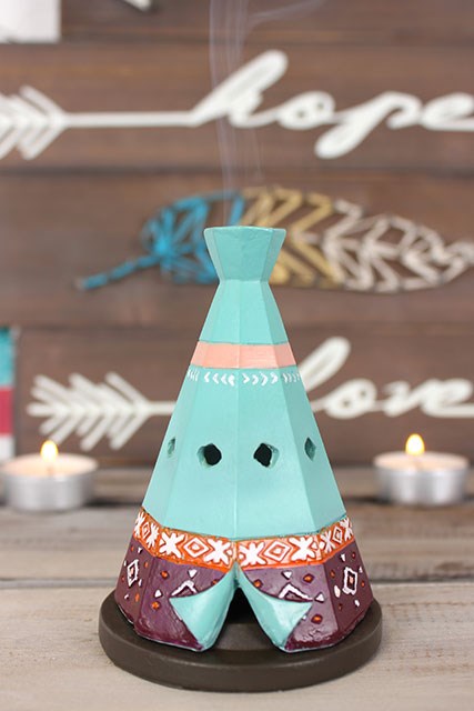 Teepee Incense Cone Holder