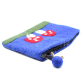 Toadstool Felt Purse