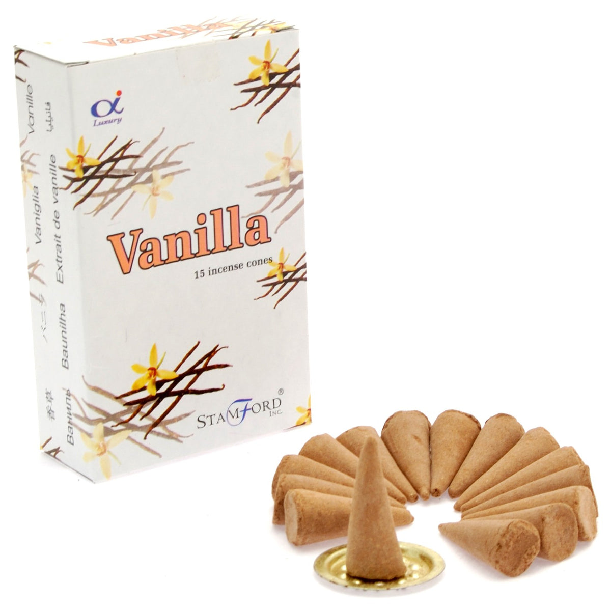 vanilla incense cones