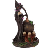 Witch & Cauldron Backflow Incense Cone Burner